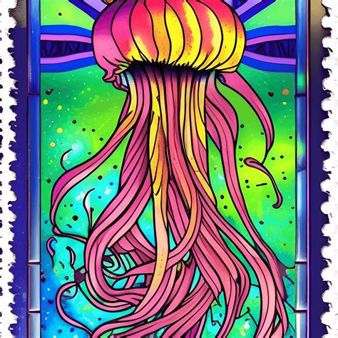 Gouache Paint Postage Stamp Tattoo Creative Fabrica