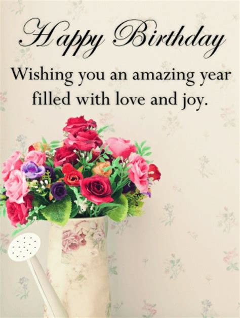 Birthday Flower Bouquet With Quotes - ShortQuotes.cc