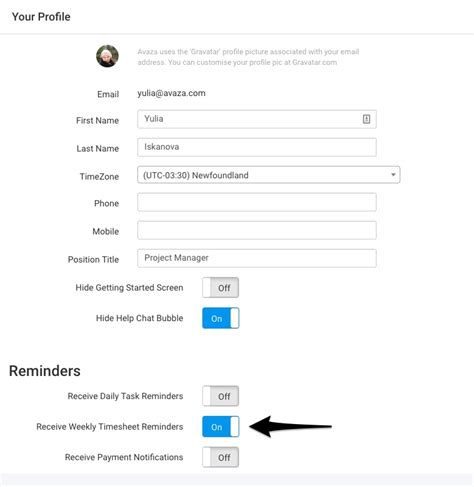 How Do I Enable Timesheet Reminders for Employees? - Avaza Support