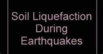 Soil Liquefaction During Earthquakes Academical Union