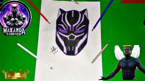 C Mo Dibujar A Pantera Negra Black Panther Honor A Chadwick Boseman