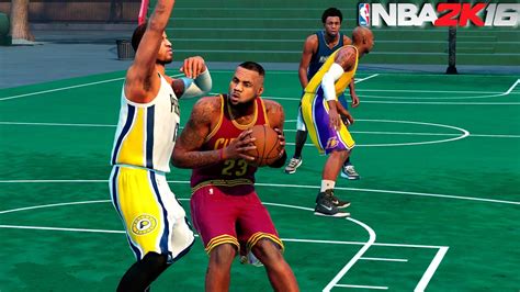 Nba 2k16 New Blacktop Street Basketball W Lebron James And More Youtube