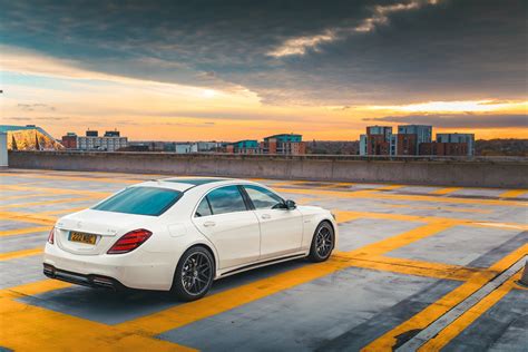 Download White Car Car Mercedes Benz Vehicle Mercedes Benz S Class 4k Ultra Hd Wallpaper