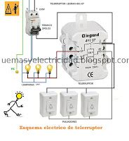 Esquemas eléctricos Esquema electrico de telerruptor