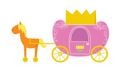 Carriage clipart cartoon princess, Carriage cartoon princess ...