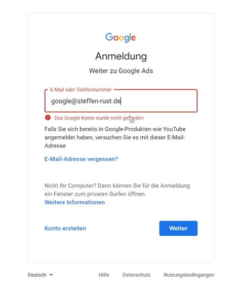 Google Ads Konto Erstellen Schritt F R Schritt Videoanleitung