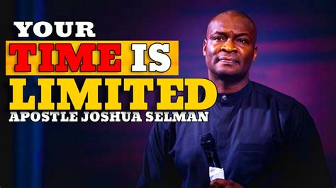 Sep 29 Embracing The Eternal Make The Most Of Your Time With God Apostle Joshua Selman Youtube