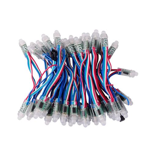 Pcs Mm Ws Ic Led Pixel Module Rgb Full Color Digital