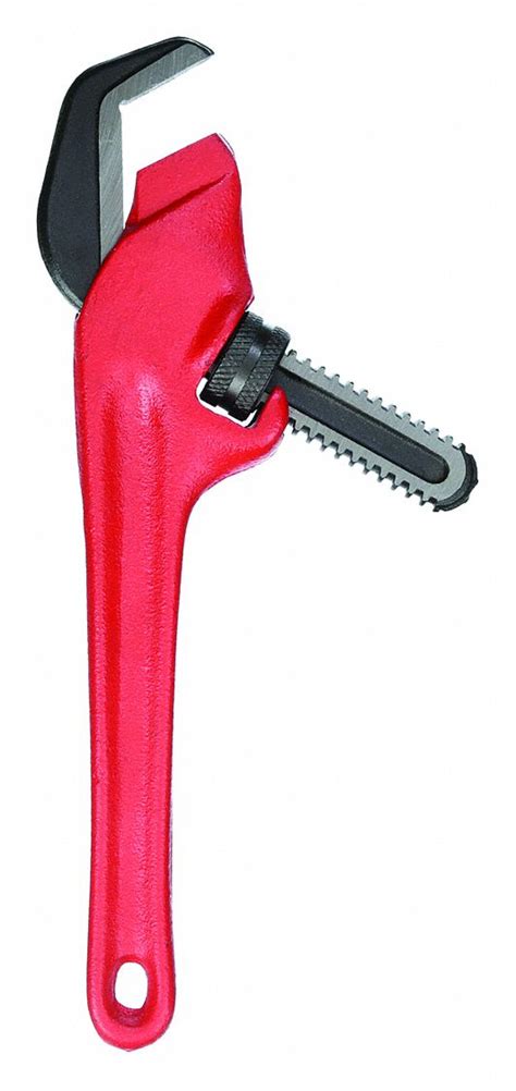 Westward Cast Iron In Jaw Capacity Hex Pipe Wrench Aty