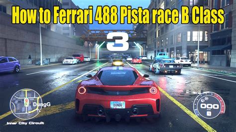 How To Ferrari 488 Pista Race B Class In NFS Unbound YouTube