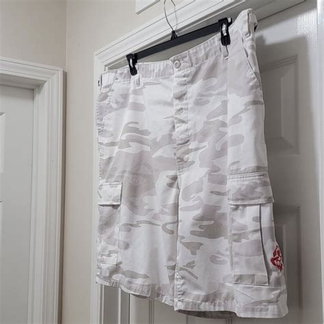 Rothco Tactical Bdu Military Cargo White Camo Shorts Gem