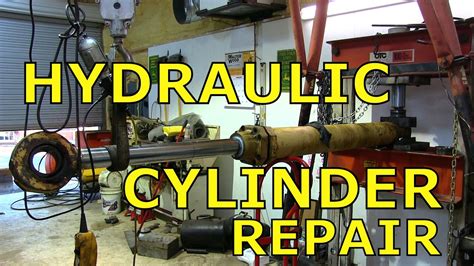 Hydraulic Cylinder Repair Diy Youtube