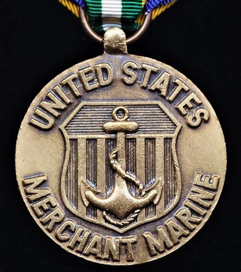 Aberdeen Medals United States Merchant Marine Mediterranean Middle