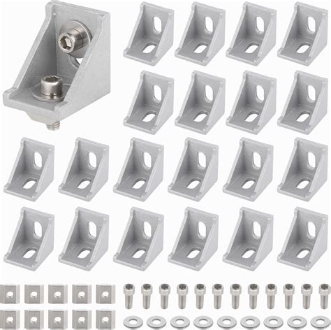 Hseamall Aluminum Profile Corner Bracketl Shape Right Angle Bracket