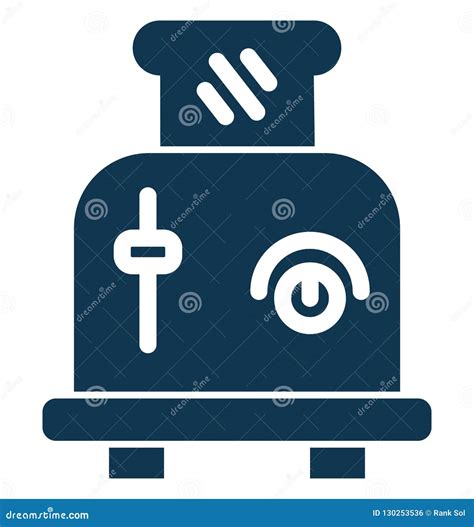 Toaster Isolated Vector Icon Which Can Be Easily Modified Or Edit Stock