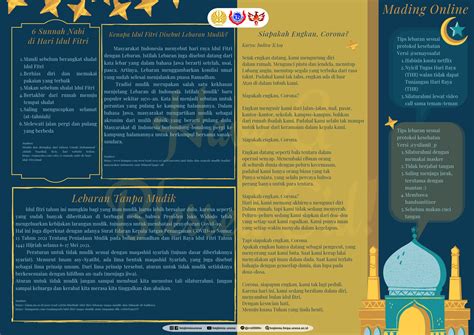 Mading Online Bulan Mei Raya Di Rumah Hmk Fmipa Unesa