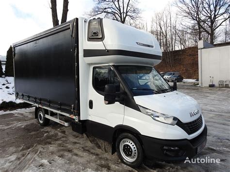 IVECO Daily 35S18 Curtain Side Tilt Truck