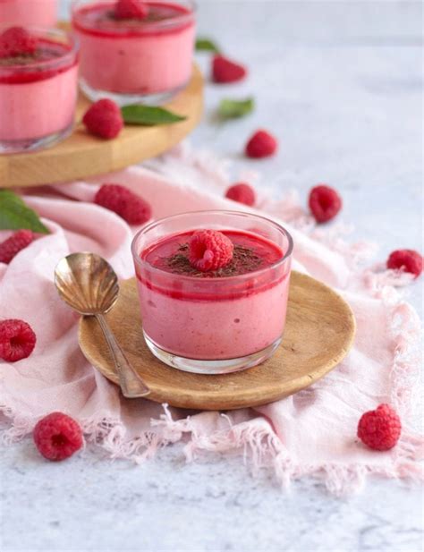 Easy Double Raspberry Mousse Cups A Baking Journey