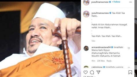 Profil Habib Ali Bin Abdurrahman Assegaf Pendiri Majelis Ta Lim Al