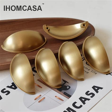 IHOMCASA 64mm Tirador De Puerta De Armario Perillas De Caj N Hardware