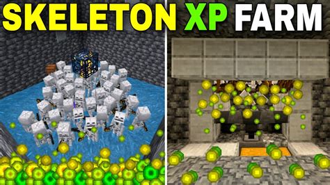 EASIEST 1 19 Zombie Skeleton Mob Spawner XP Farm In Minecraft Bedrock