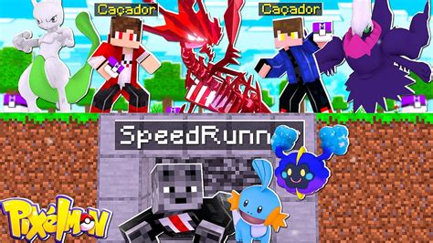 Minecraft Pixelmon Manhunt Speedrunner Vs Ca Adores De Pokemon