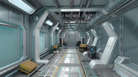 Sci Fi Spacecraft Interior