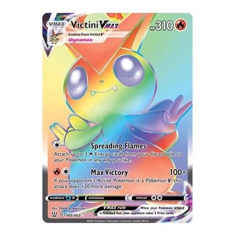 Victini Vmax Rainbow 165163 Battle Styles Magic Madhouse