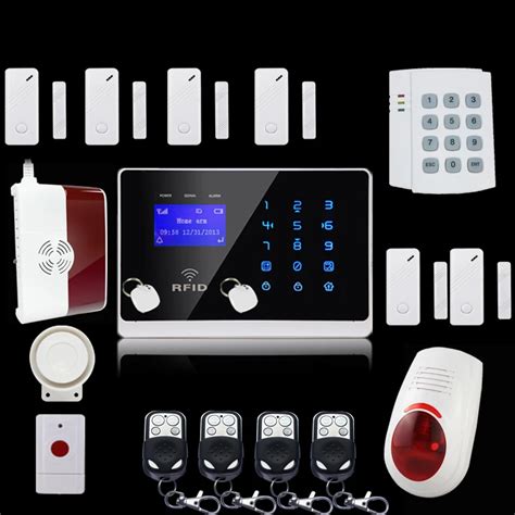 New Wireless Rfid Alarm System G Fx Gsm Home Automation With Lcd