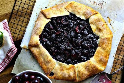 Easy Cherry Galette with Fresh Cherries | Life, Love, and Good Food