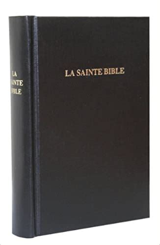 La Sainte Bible Version Louis Segond Eglise Shop