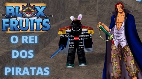 Derrotando O Shanks Blox Fruits O Rei Dos Piratas Pt Youtube