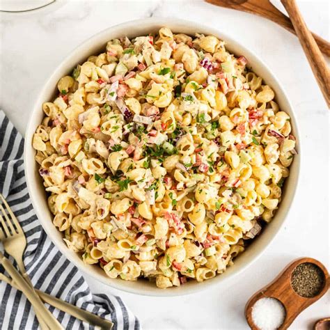 Chicken Macaroni Salad Recipe And Procedure