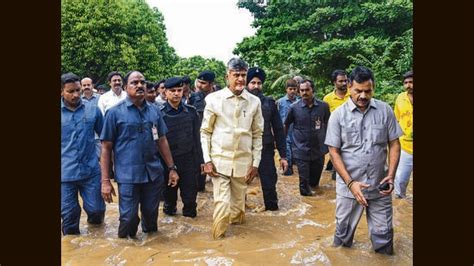 ‘naidus Previous Experience Helped Him Tackle Floods In Vijayawada And