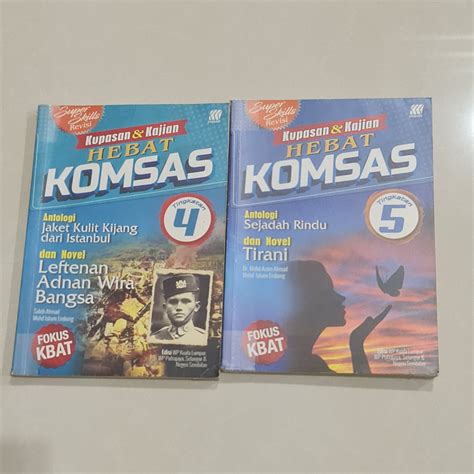 Used Kupasan Kajian Komsas Tingkatan Tingkatan Sasbadi