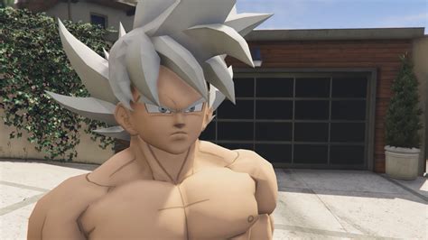 Goku Mastered Ultra Instinct Dragon Ball Super Gta5