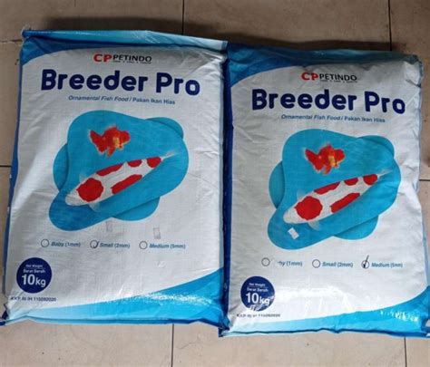 Jual Pakan Ikan Koi Breeder Pro 10 Kg Pakan Ikan Karungan 10kg Di