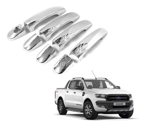 Cubre Manillas Cromadas Ford Ranger Cuotas Sin Inter S