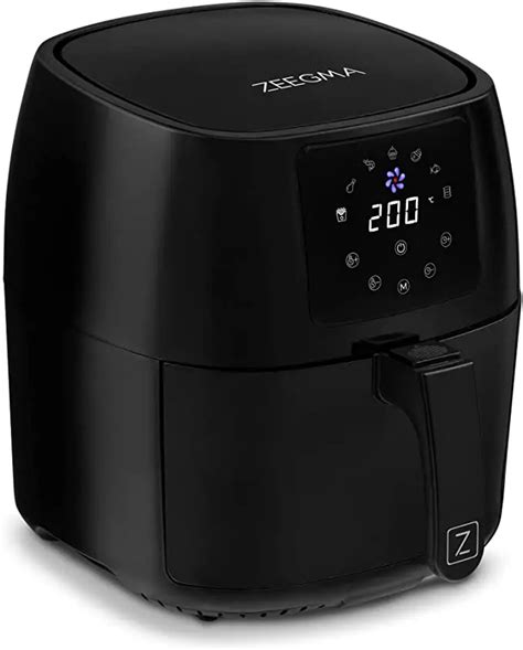 Zeegma Knapper Pro Black Air Fryer User Manual