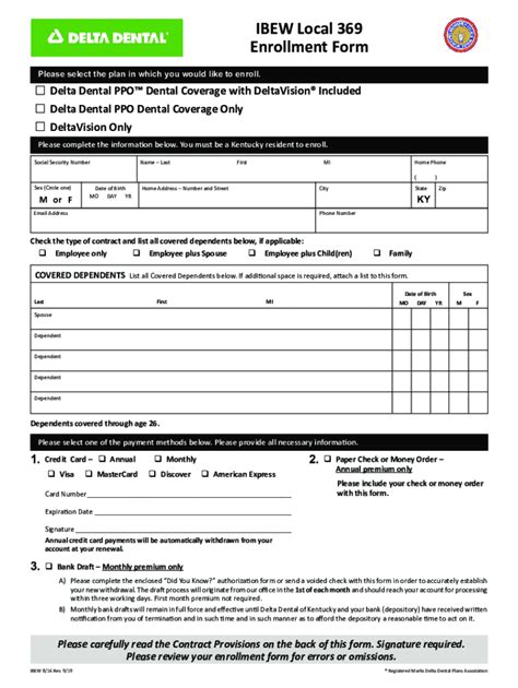 Fillable Online Ibew Local Enrollment Form Fax Email Print Pdffiller