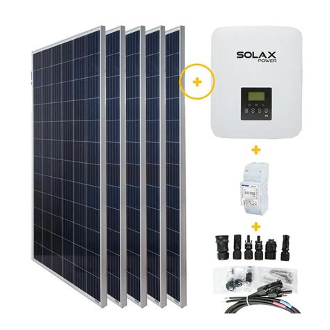 Photovoltaik Kit Mit SOLAX Wechselrichter 3 KW Einphasig 7