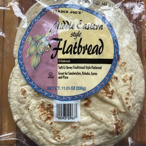 Trader Joes Middle Eastern Style Flat Bread Trader Joes Flatbread Reviews Abillion