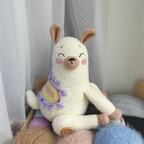 Amigurumi Alpaca Crochet Pattern Lama Amigurumi Lama Etsy