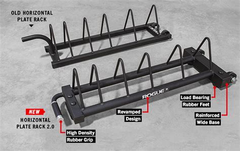 Rogue Horizontal Plate Rack 20 Bumper Storage Rogue Canada