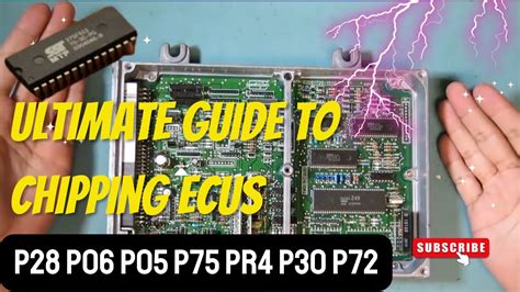 How To Chip An Ecu Ultimate Guide P28 P30 P72 P05 P06 B16 B18 Vtec