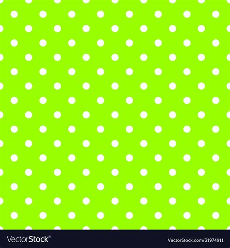 Lime Green Polka Dot Background