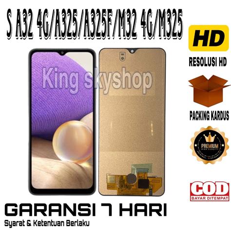 Lcd TOUCHSCREEN SAMSUNG GALAXY A32 4G A325 A325F OEM ORIGINAL COMPLETE