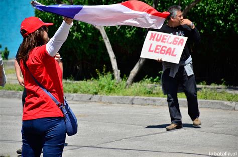 14 días en huelga cumplieron trabajadores as del colegio Carolina Llona