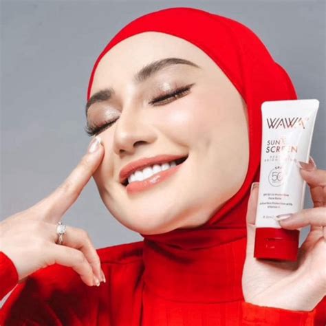 WAWA SUNSCREEN 30ml Spf50pa 100 Original HQ Readystock Shopee