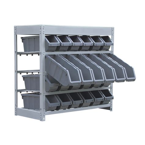 Kings Rack Bin Rack Boltless Steel Storage System Organizer W 24 Pla